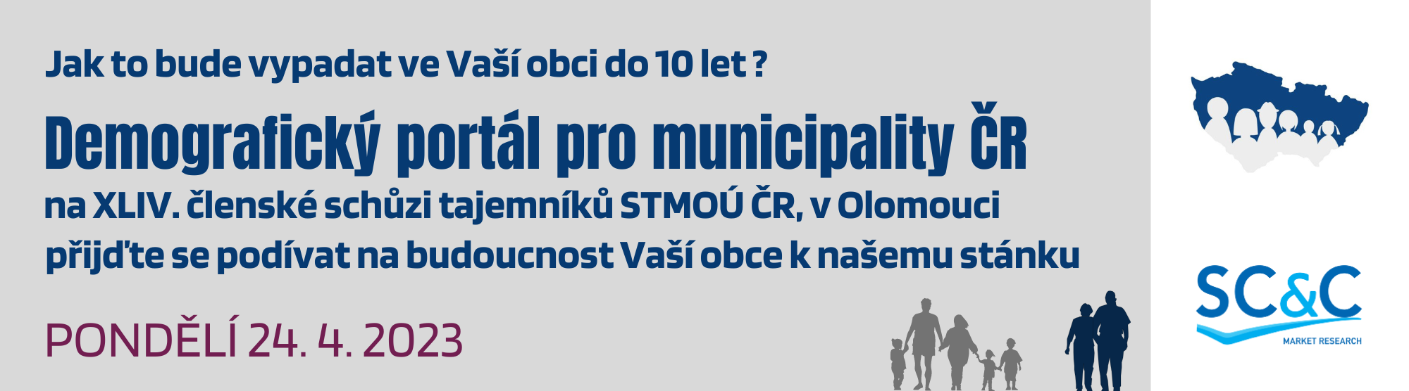 Demografický portál bude na XLIV. členské schůzi tajemníků