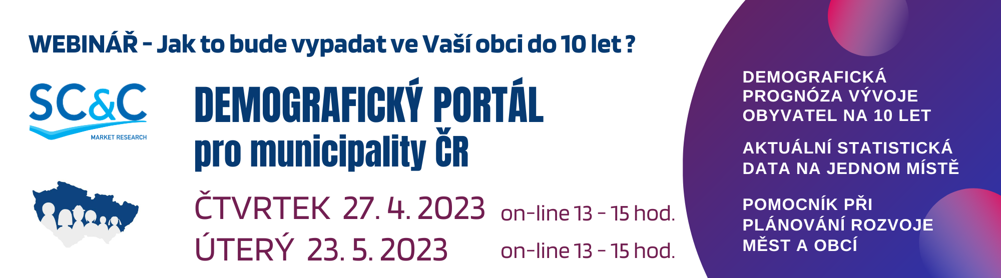 Nové termíny webinářů v dubnu a květnu