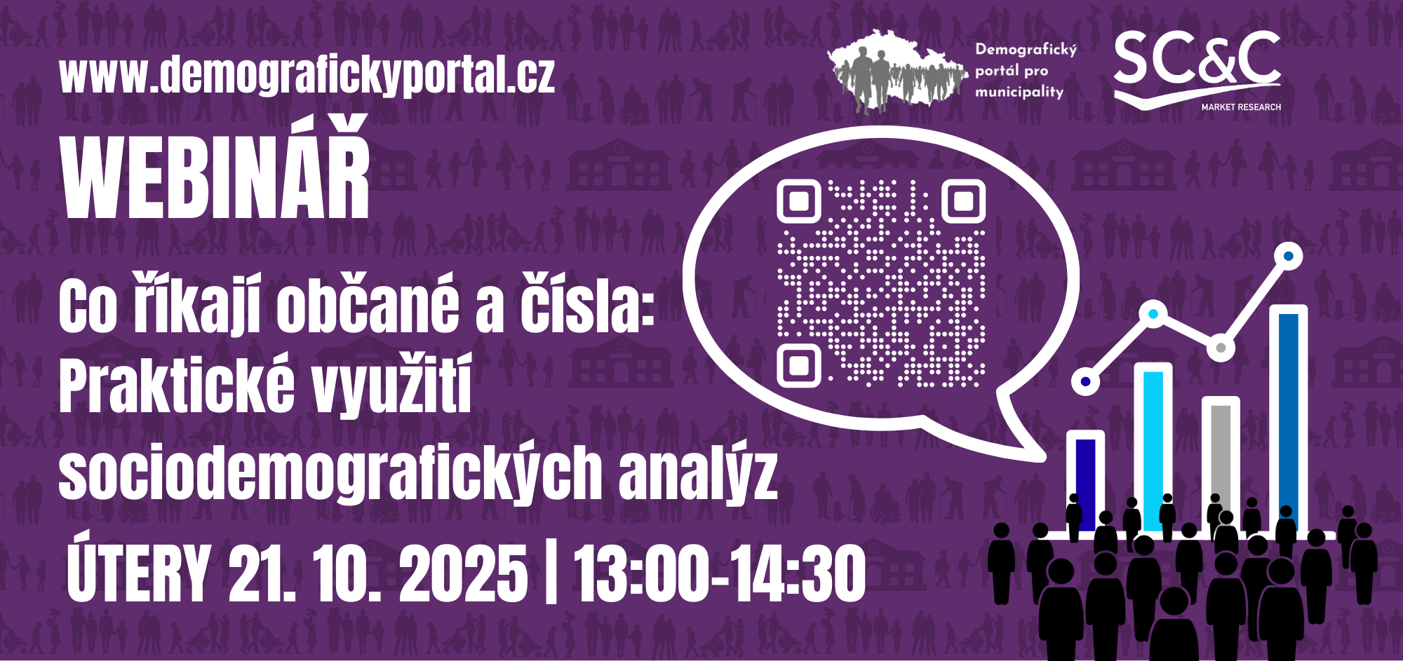 Webinář 21.10. Jak propojit demografii a názory občanů pro lepší plánování obce