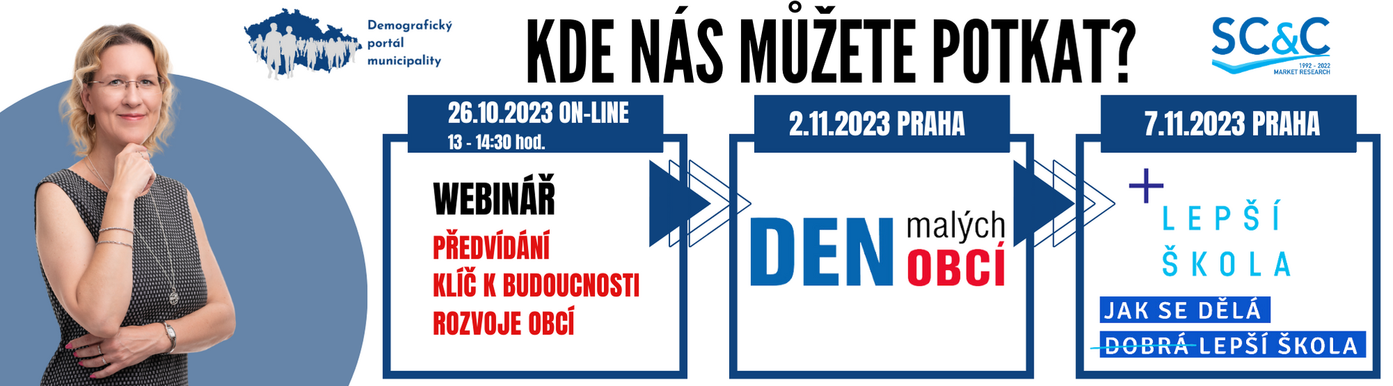 Kde se můžeme během podzimu potkat?